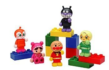 得価，低価 【中古】「未使用品」ブロックラボ アンパンマン ブロックといっしょに遊べる! アンパンマンブロックドールセット（ワールドブロックシリーズ） 小物・アクセサリー