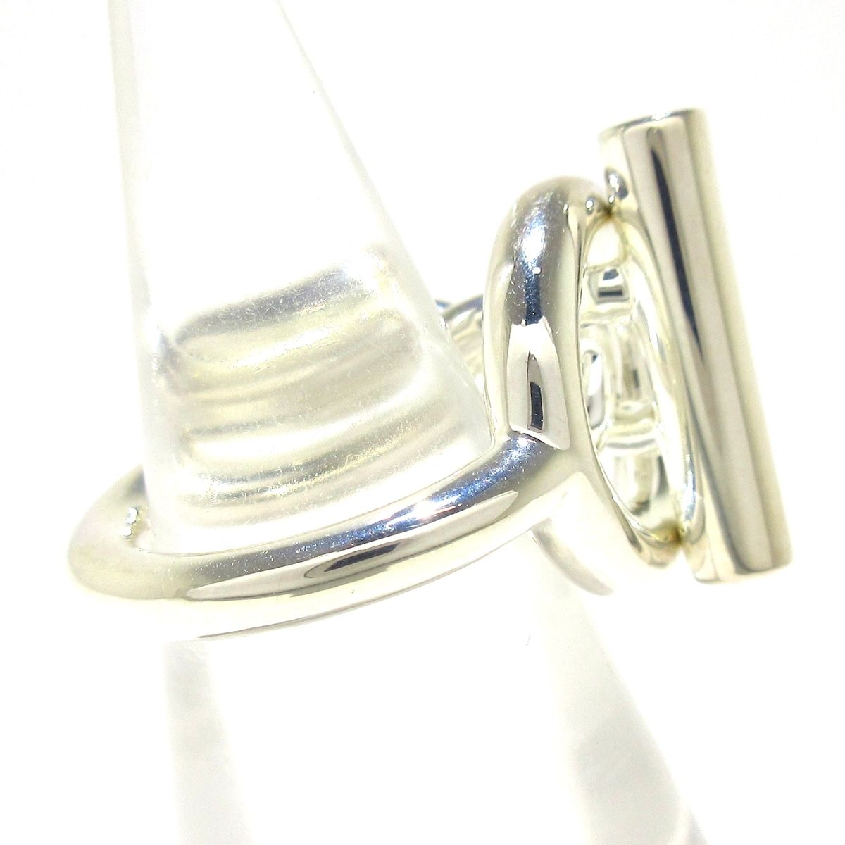 HERMES(エルメス) リング 50美品 クロワゼット シルバー - メルカリ