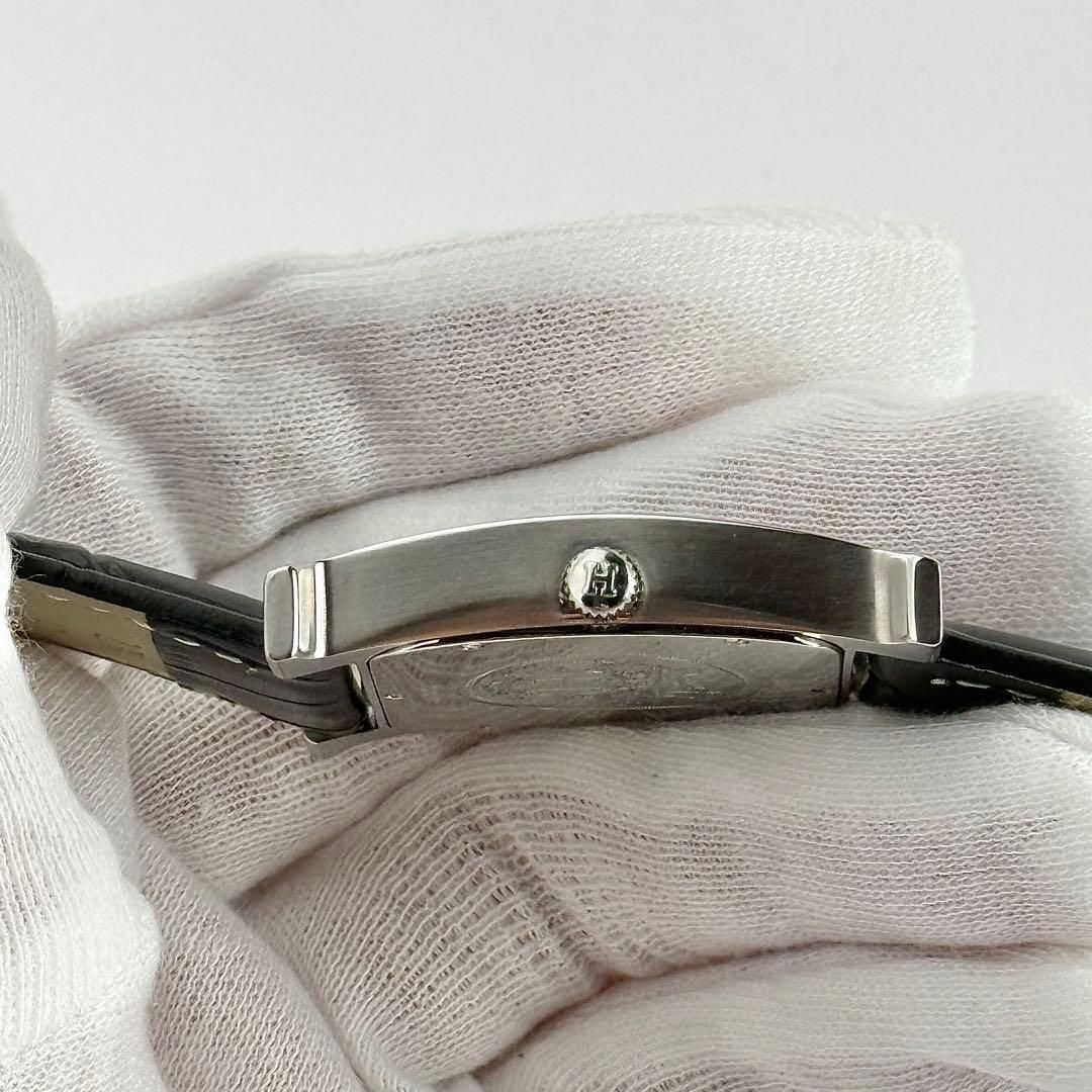 新品ベルト】723 エルメス Hウォッチ HH1.810 メンズ デイト 高級