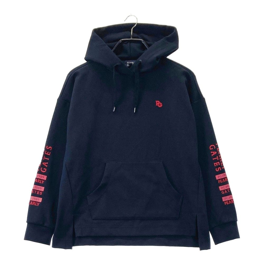 お値下げ中です。パーリーゲイツパーカーサイズ1 サイズ：1 PEARLY GATES パーリーゲイツ 長袖パーカー ネイビー系