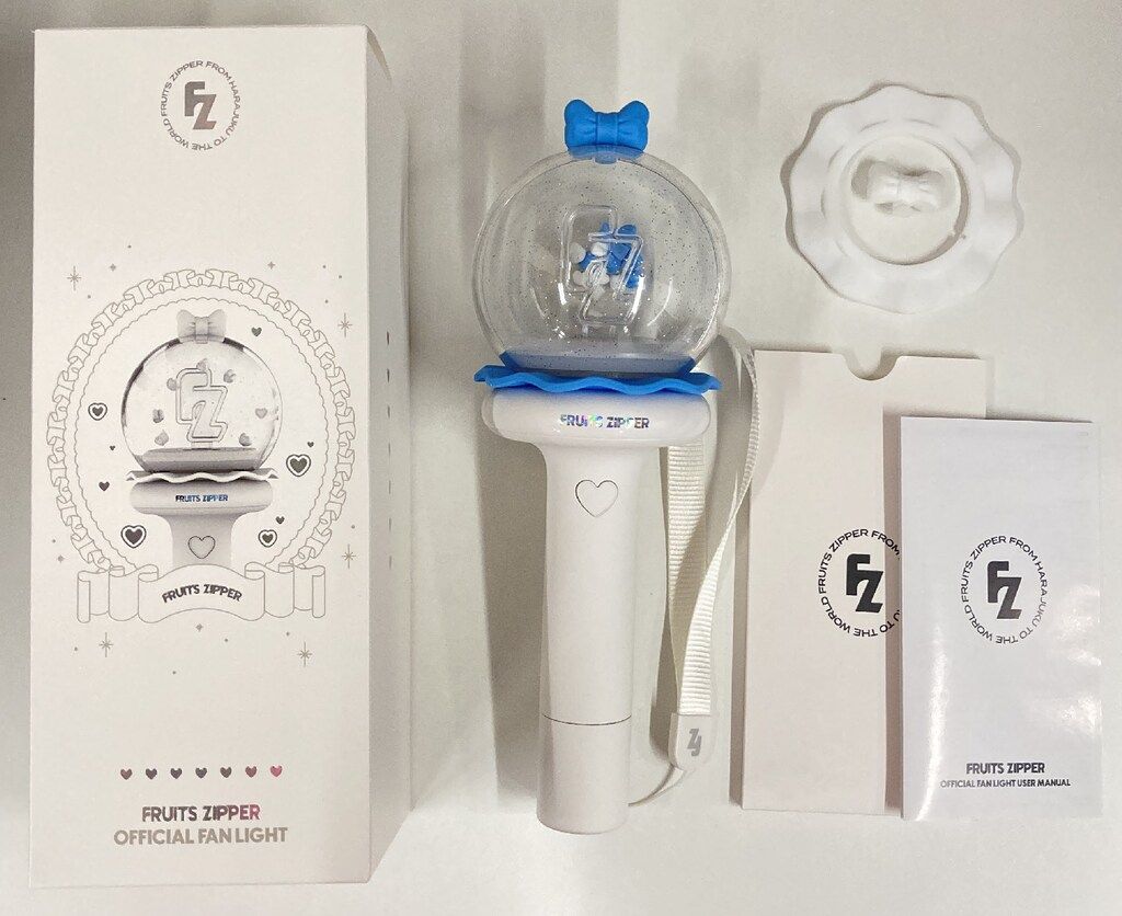 アイドル FRUITS ZIPPER OFFICIAL FAN LIGHT タレントグッズ FRUITS ZIPPER OFFICIAL FAN LIGHT