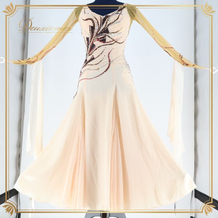 社交ダンス 衣装 スタンダード ドレス ワンピース スタンダードドレス