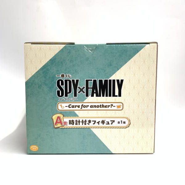 【中古】未開)A賞 時計付きフィギュア ｢一番くじ SPY×FAMILY Care for another-｣[18] 中古】未開封)A賞 時計付きフィギュア ｢一番くじ SPY×FAMILY Care for another-｣[79][240018373023]の通販  by お宝創庫 ラクマ店｜ラクマ