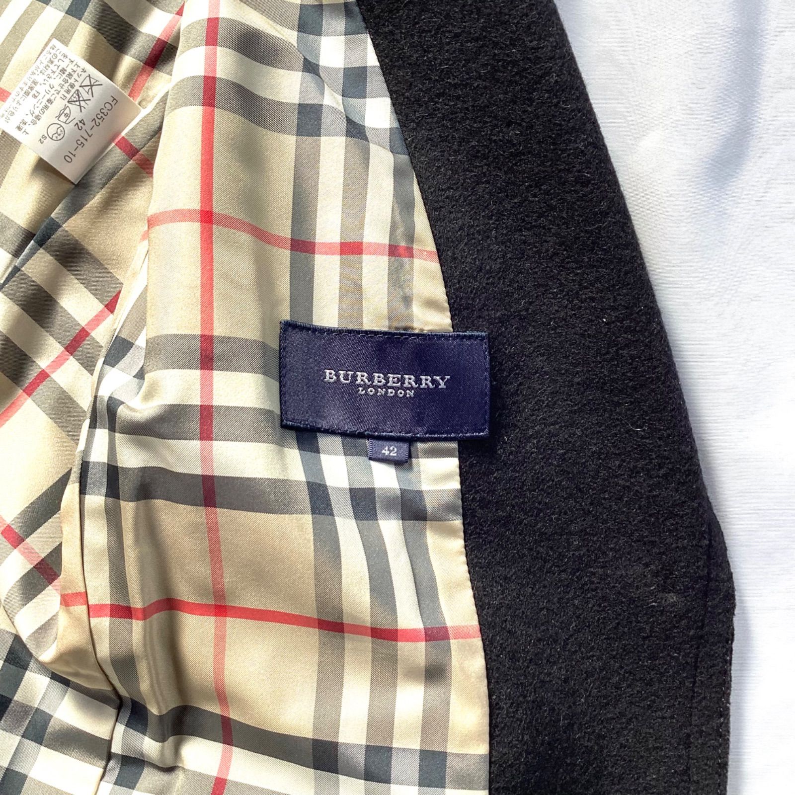 BURBERRY LONDON バーバリーロンドン テーラードジャケット ノバ