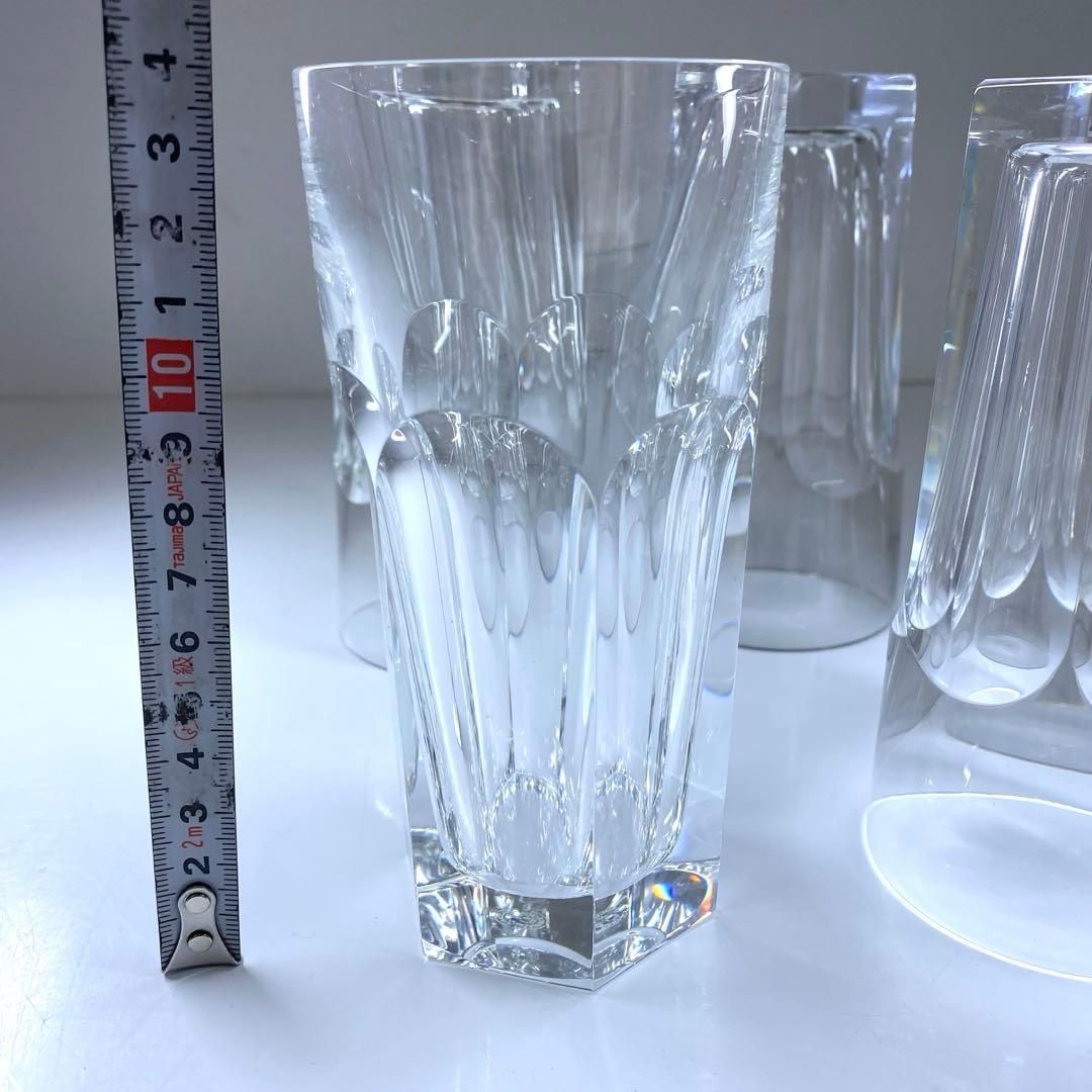 ☆洋3 バカラ　アルクールハイボールグラス5客　高さ14㎝ 東Y7-0227② ☆洋3 バカラ アルクールハイボールグラス5客 高さ14㎝ 東Y7-0227②