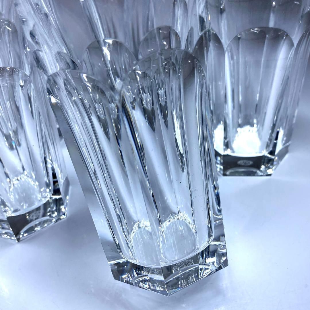 ☆洋3 バカラ アルクールハイボールグラス5客 高さ14㎝ 東Y7-0227②