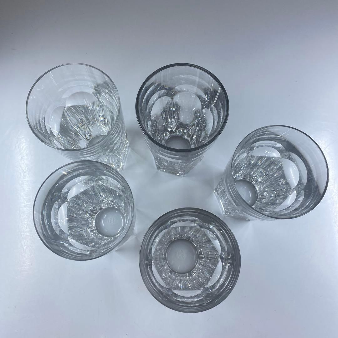 ☆洋3 バカラ アルクールハイボールグラス5客 高さ14㎝ 東Y7-0227②