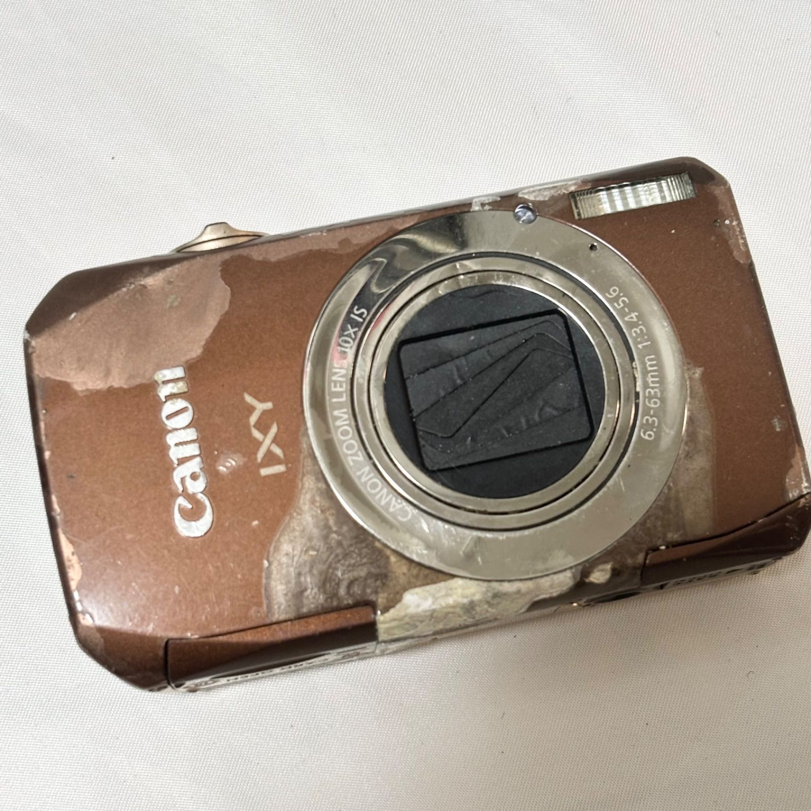 Canon IXY 50S {ジャンク} 送料無料】Canon/キャノン/IXY/イクシー/50S/ブラウン/コンパクト