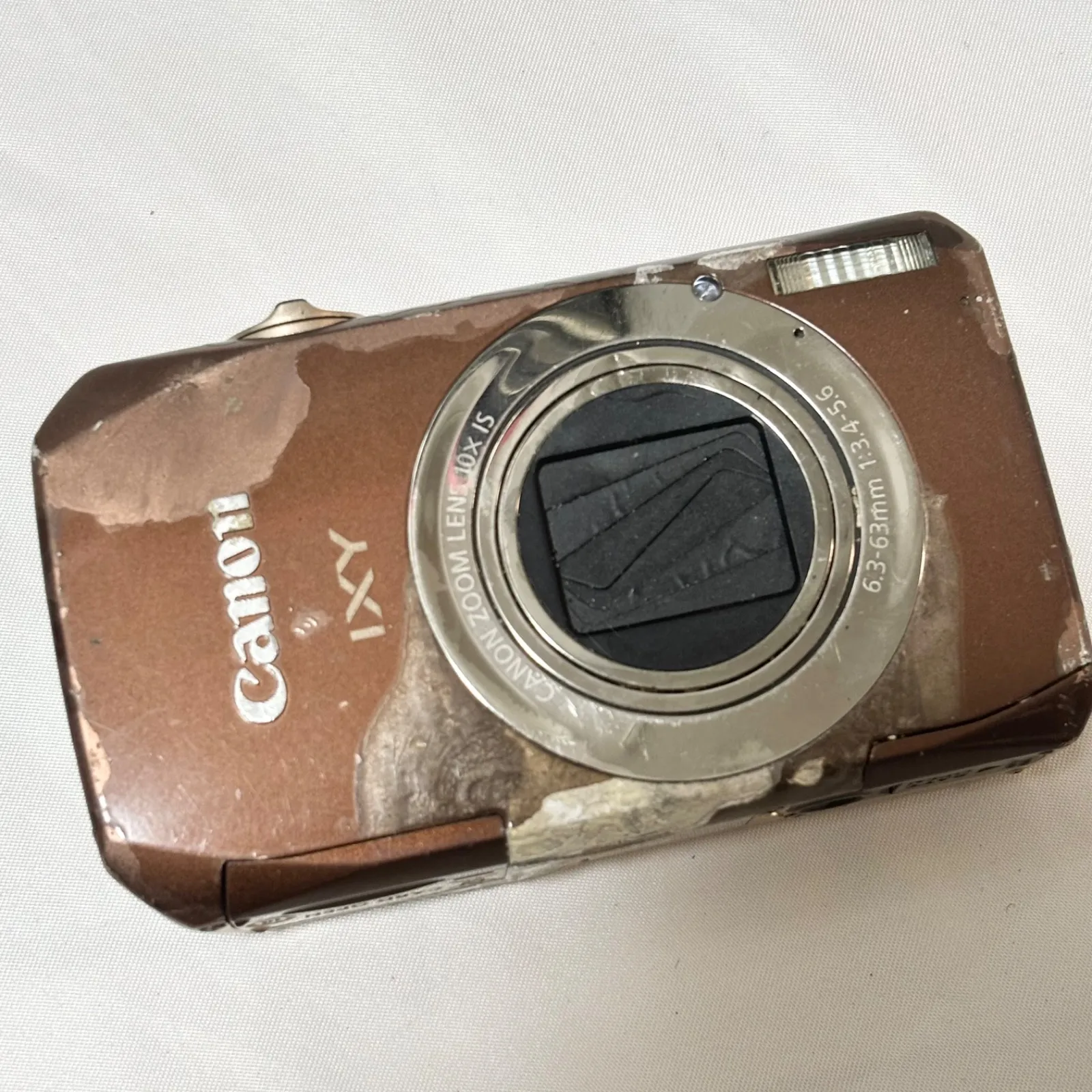 カメラ Canon IXY 50s コンパクトデジタルカメラ ブラウン