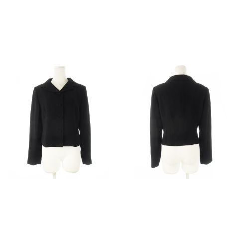 地元色のある 東京ソワール ペルル SOIR PERLE ブラック フォーマル セットアップ ジャケット ワンピース 9 黒 CK6 GY99 今すぐ検索！