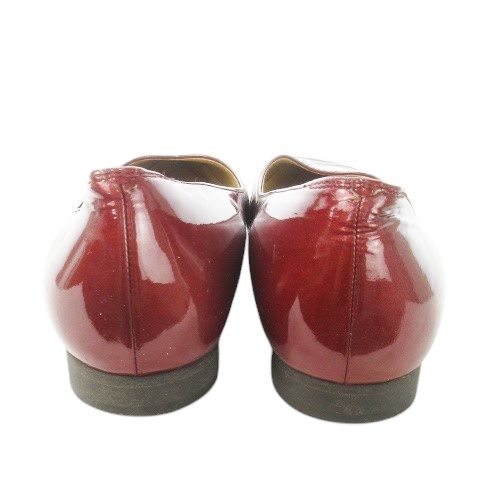 ★未使用★YOSHITO エナメルパンプス ヨシトデオランジェ YOSHITO de ORANGE パンプス ローヒール ポイン