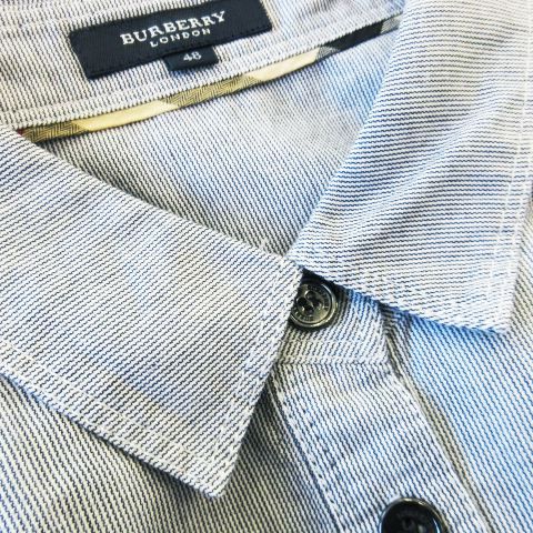 BURBERRY LONDON 半袖チュニック ノバチェック ホースロゴ 48