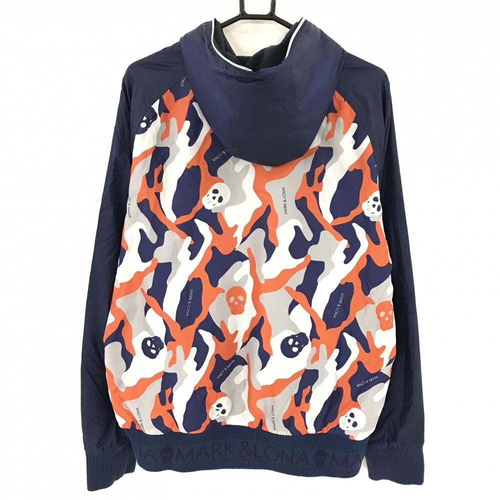 MARK & LONA 迷彩柄ジャケット ネイビー MARK & LONAカモフラージュ