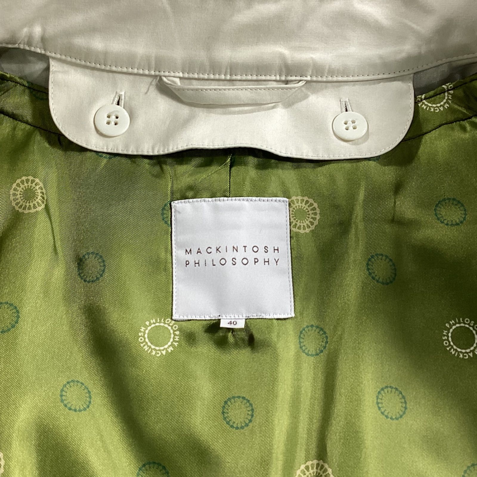 MACKINTOSH PHILOSOPHY マッキントッシュフィロソフィー ステンカラー