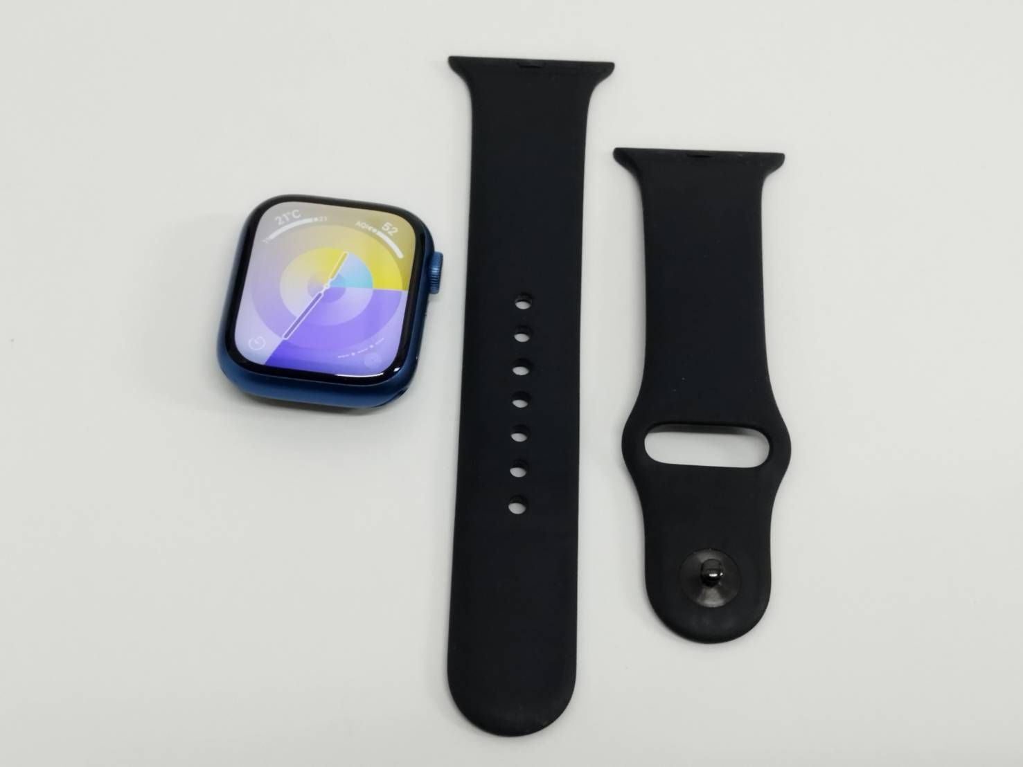 Apple Watch Series 7 GPS 41mm A2473 ブルー MKN13J A