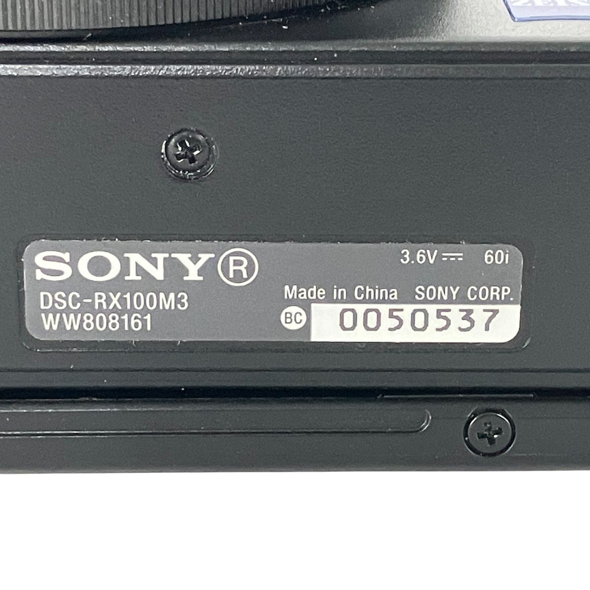 【中古】SONY DSC-RX100M3 サイバーショット DSC-RX100M3 中古価格比較 - 価格.com