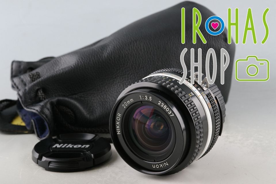 Nikon Nikkor 20mm F 3.5 Ais Lens 61593A6