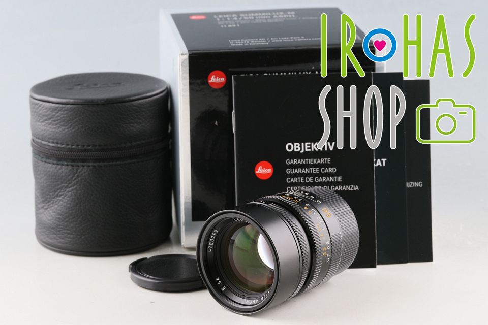 Leica Leitz Summilux-M 50mm F 1.4 ASPH. for Leica M With Box 61591L1