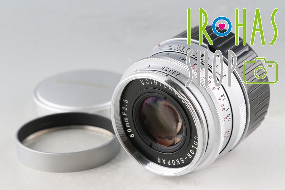 Voigtlander Color-Skopar 50mm F 2.5 Lens for Leica L39 M Mount Adapter 61584C2