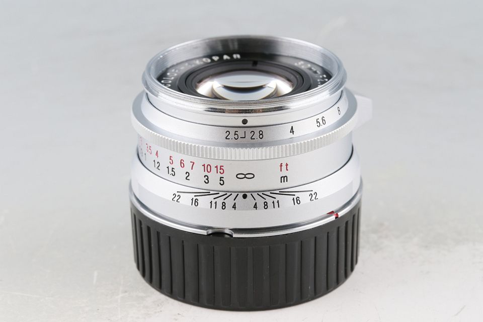 Voigtlander Color-Skopar 50mm F 2.5 Lens for Leica L39 M Mount Adapter 61584C2
