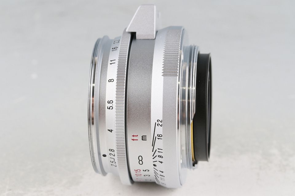 【送料無料】 Voigtlander Color-Skopar 50mm F 2.5 Lens for Leica L39 M Mount Adapter 61584C2