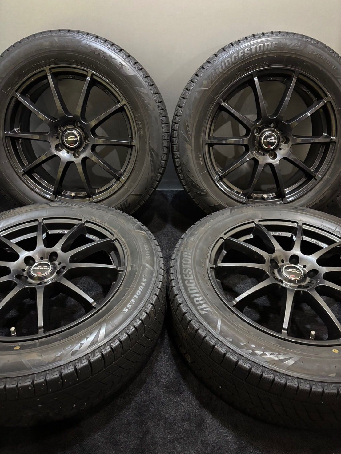 225 60 R 18 VRX 3 22年製 18インチ 7 J 40 114 5 H スタッドレス 4本 クラウン クロスオーバー NX 2 K 569