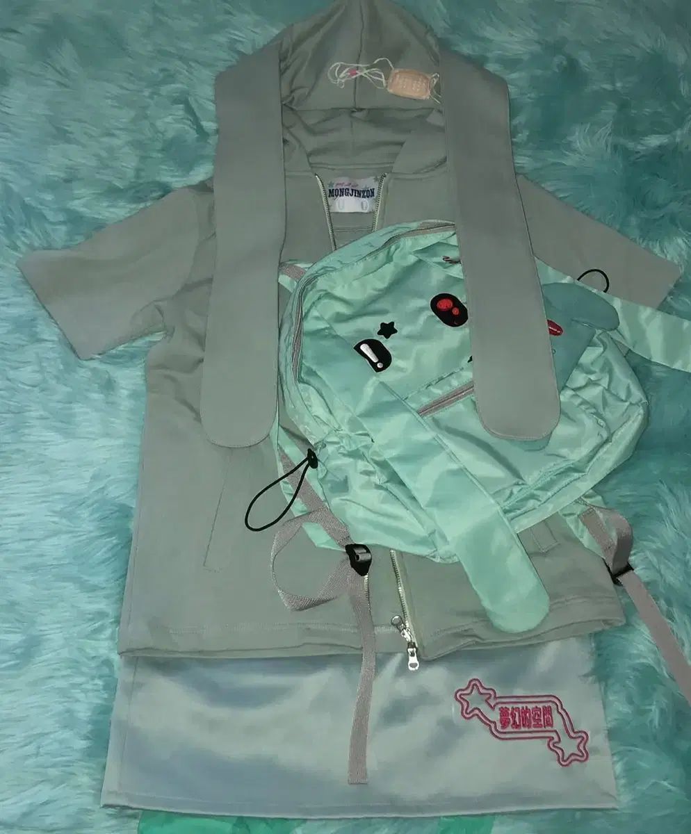 モンジーンジョン mjz フードジップアップ fatal disease hoodle ミント