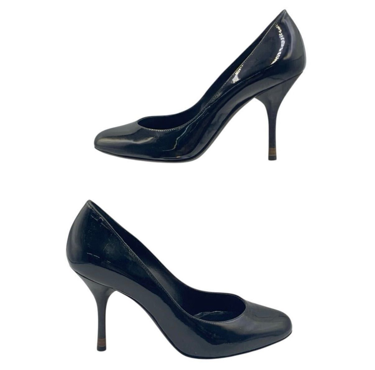 FENDI フェンディ レザーパンプス ブラック 36 23 cm 箱 保存袋付き