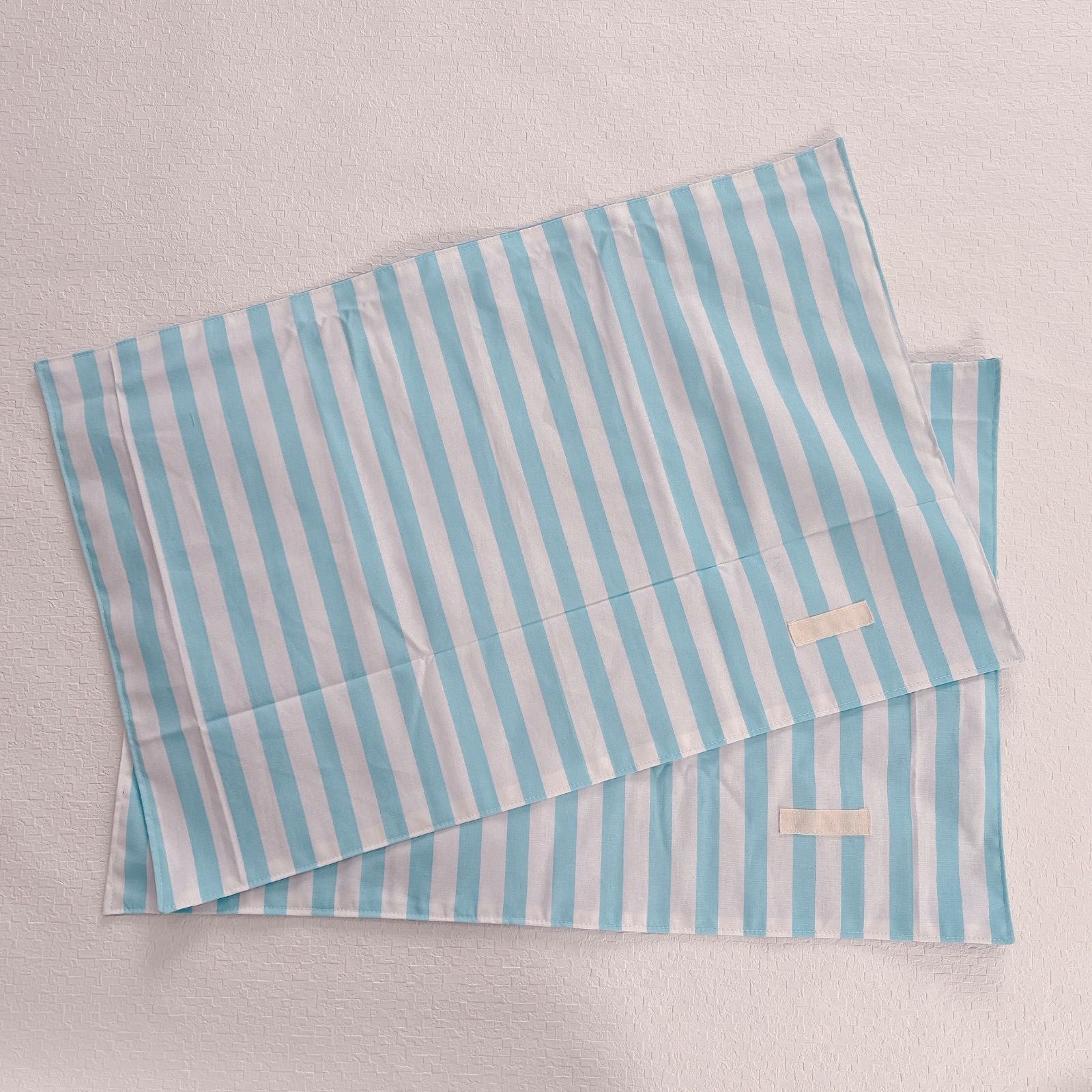 大判ランチョンマット 40×60 シンプル ストライプ 水色 - メルカリ