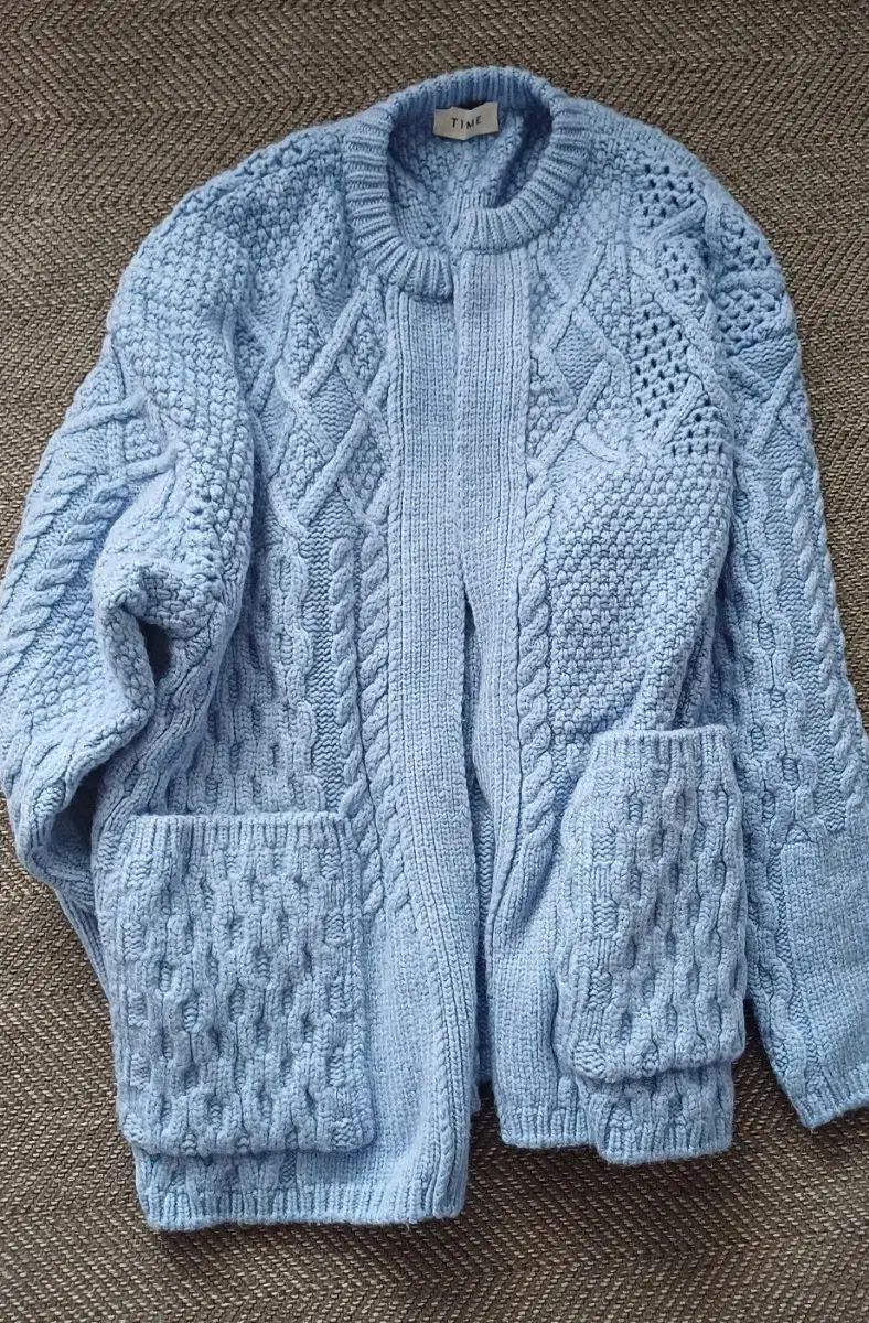 TIME HOMME ウールカーディガン 100