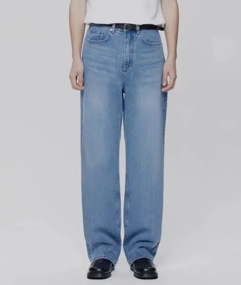 30 BRANDED EXTRA ワイド デニム パンツ ライトブルー 51037