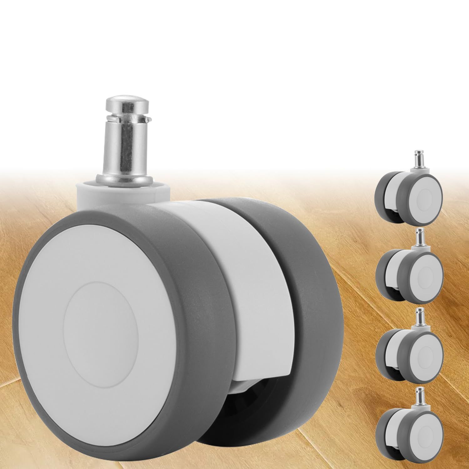 在庫処分】キャスター ウレタンキャスター 椅子キャスター 差込式 OA