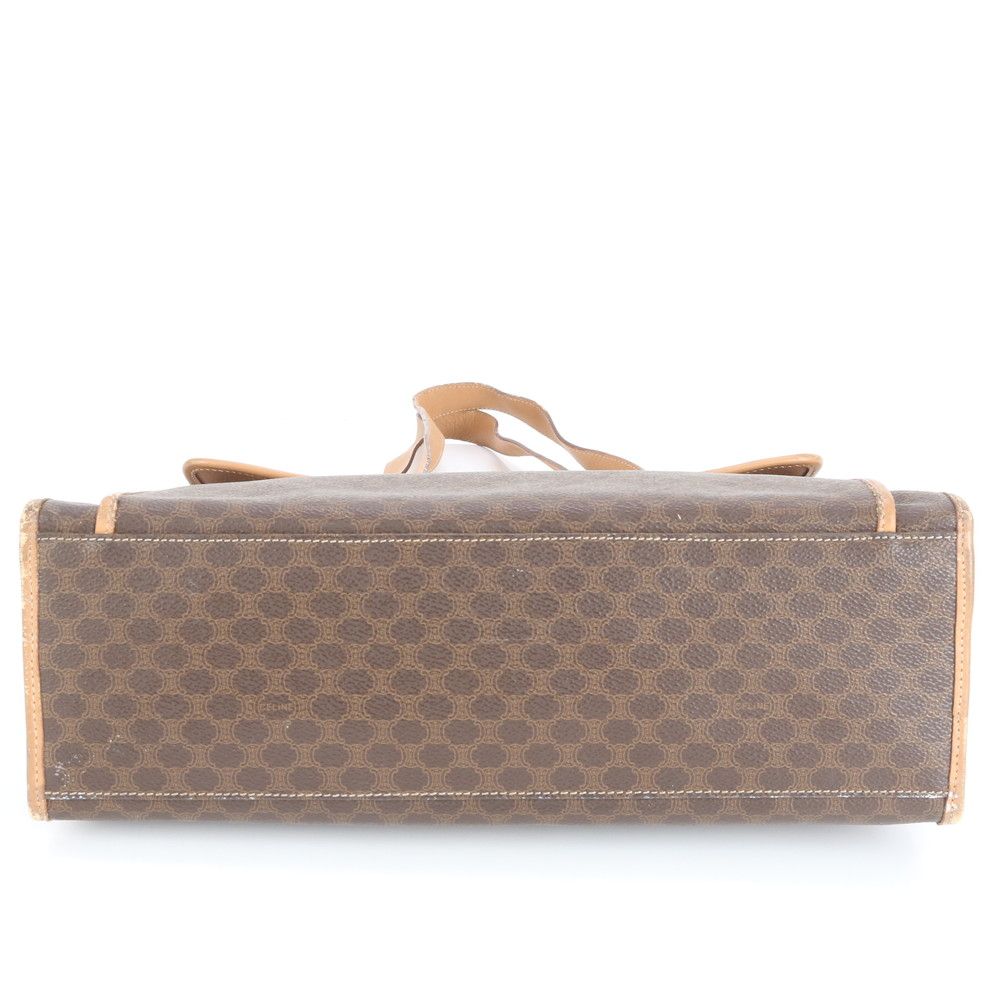 美品 ヴィンテージ セリーヌ マカダム レザー トート バッグ