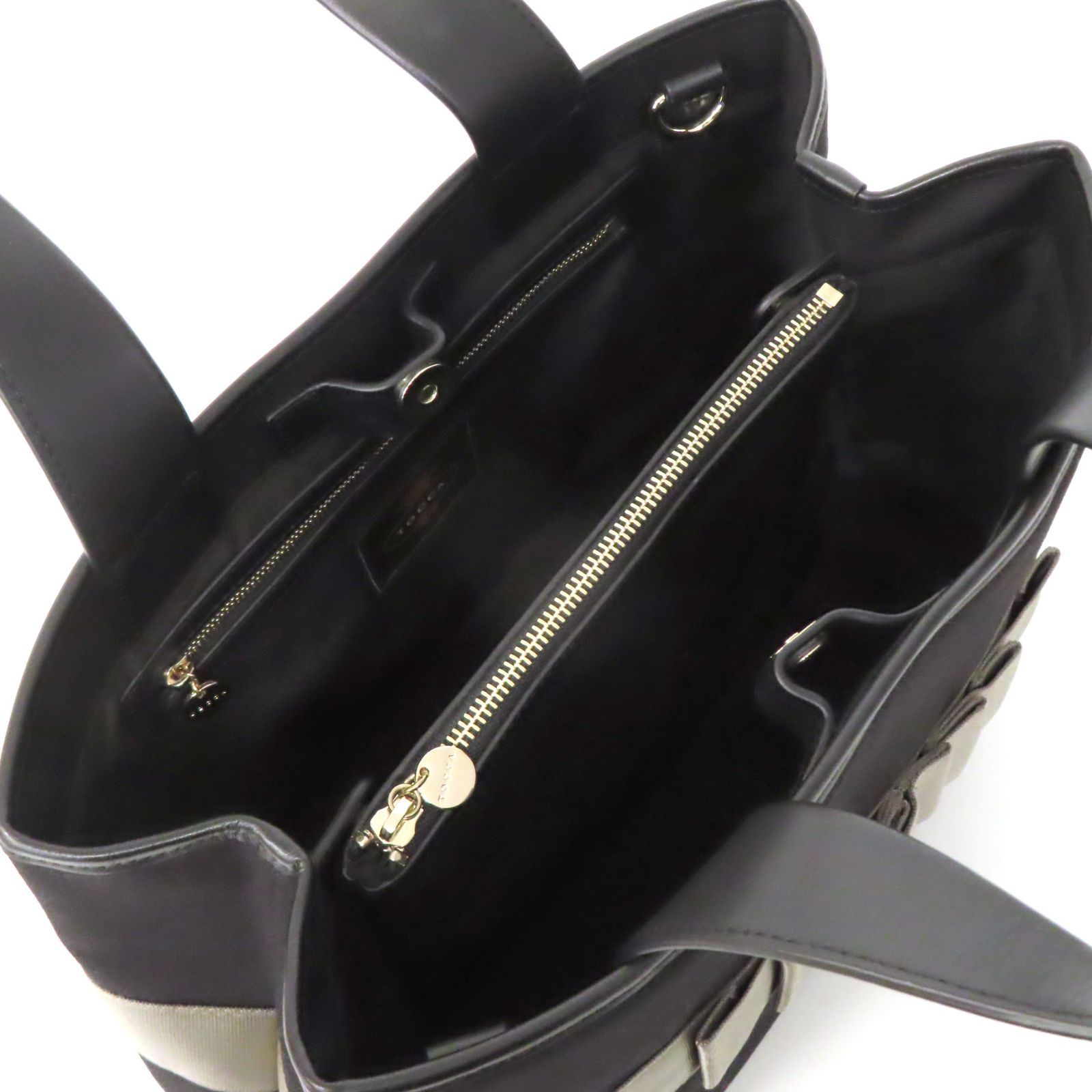 NJ25010 極美品 TOCCA トッカ 2WAY トートバッグ ショルダーバッグ 