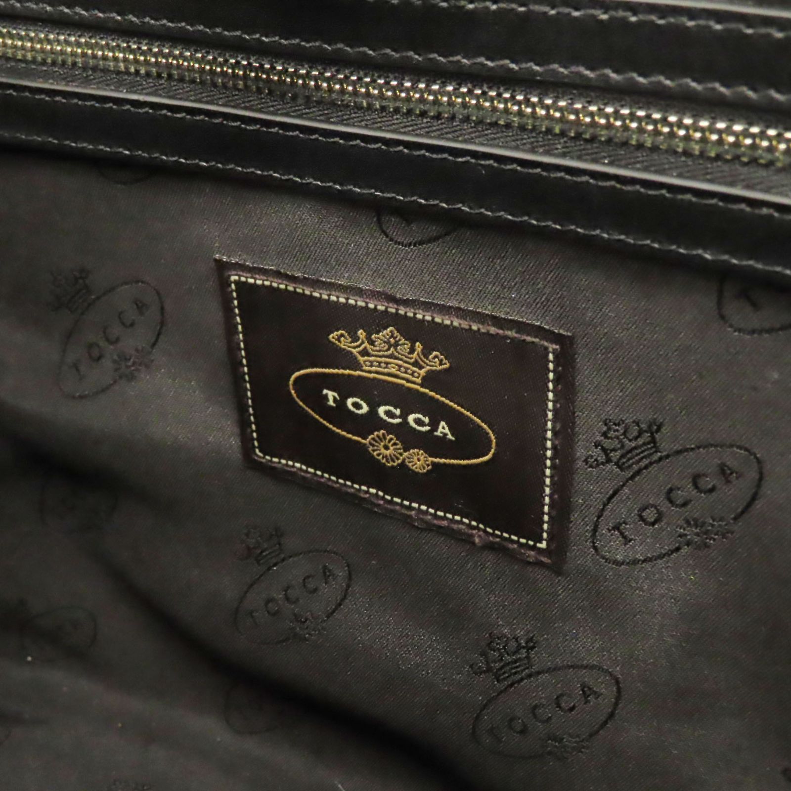 NJ25010 極美品 TOCCA トッカ 2WAY トートバッグ ショルダーバッグ 