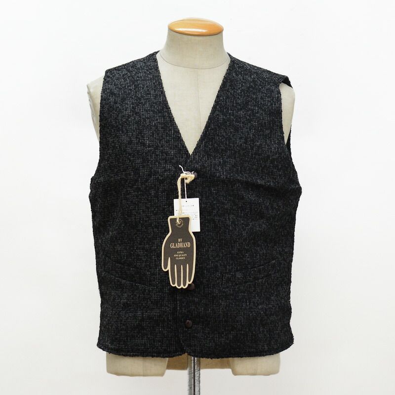 グラッドハンド 定価 32 800円 ベスト BYGH-19-AW-10 L グレー BY GLAD HAND fz1012