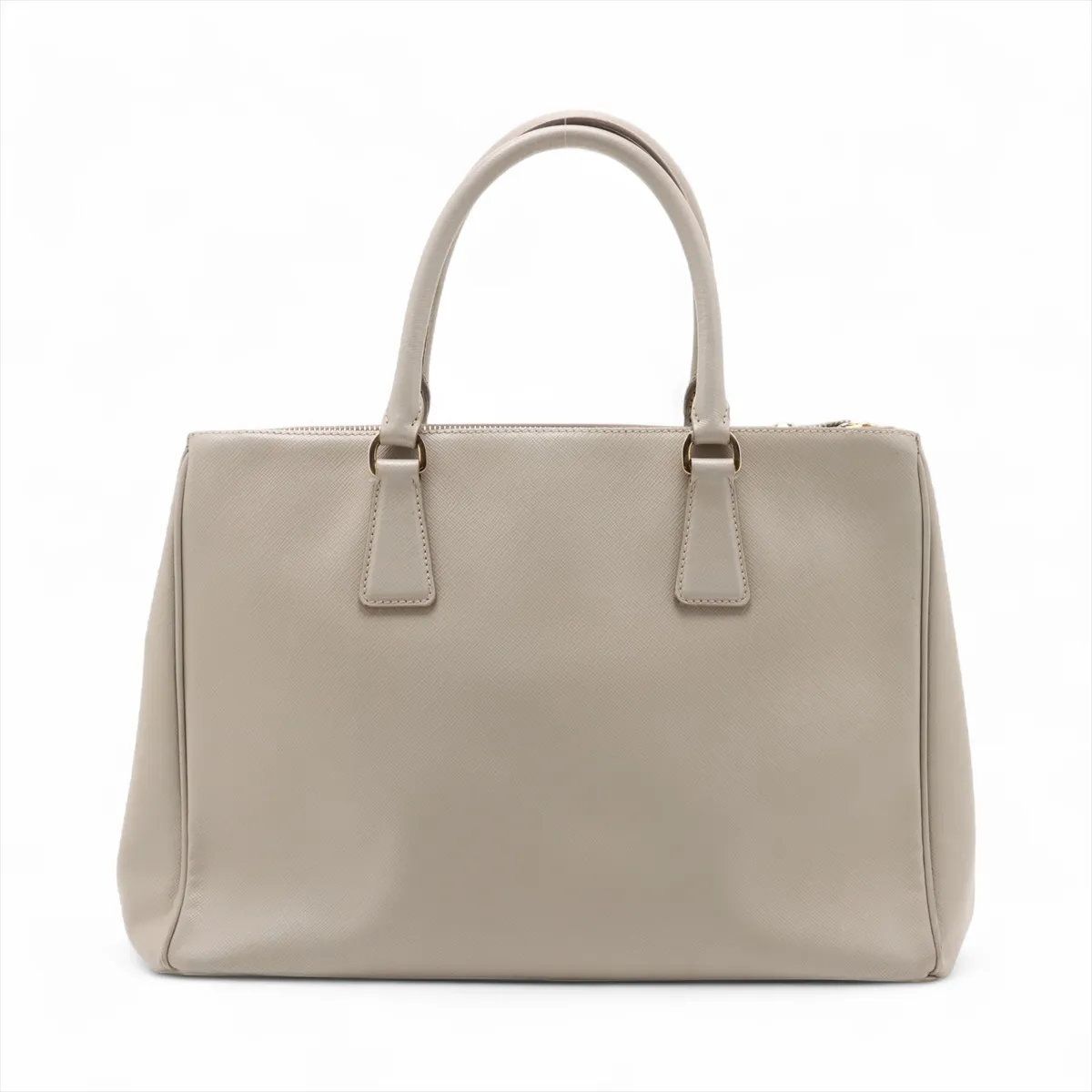 美品 プラダ 三角ロゴ サフィアーノ レザー ガレリア トート バッグ