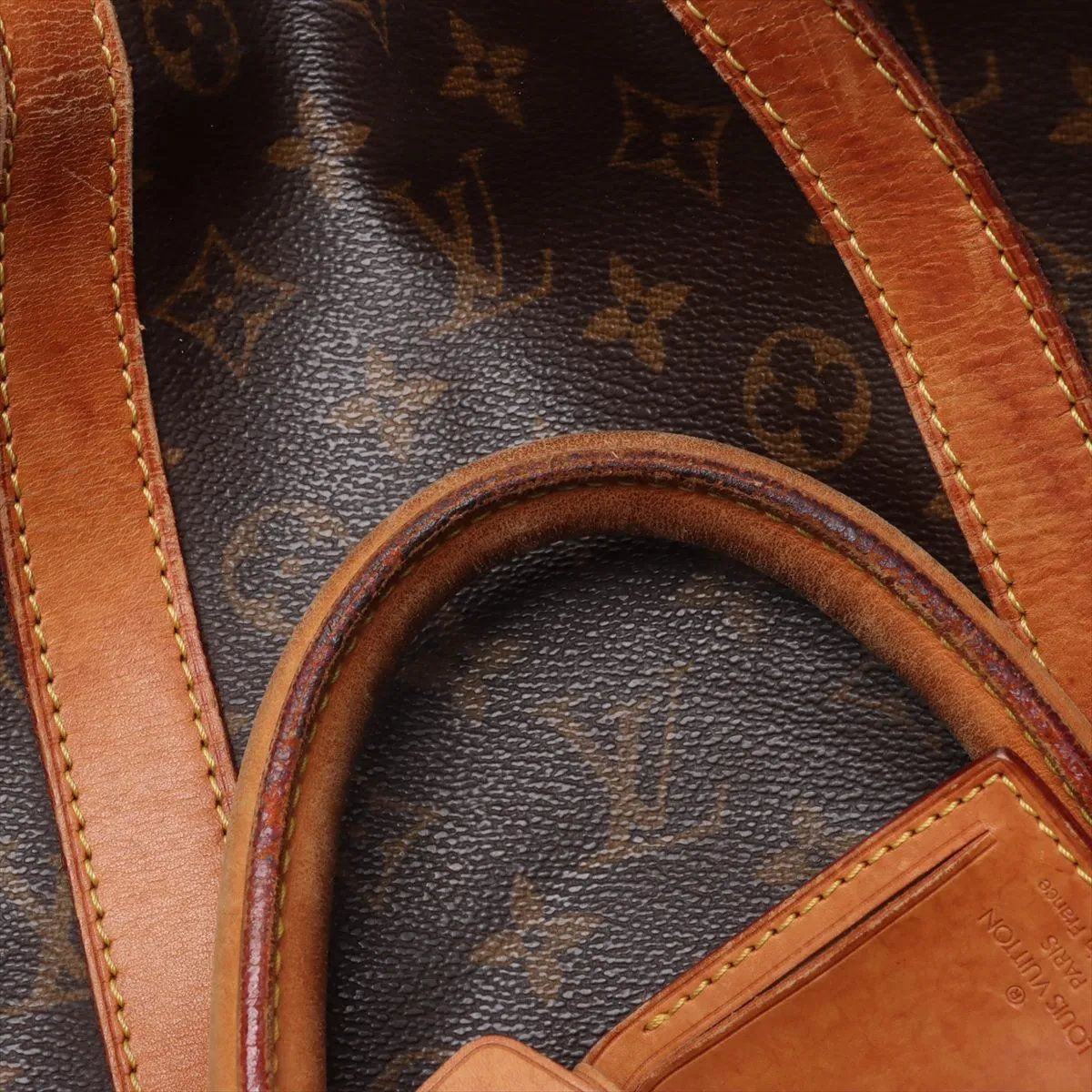 美品 ルイヴィトン モノグラム キーポル 55 M41424 レザー ボストン