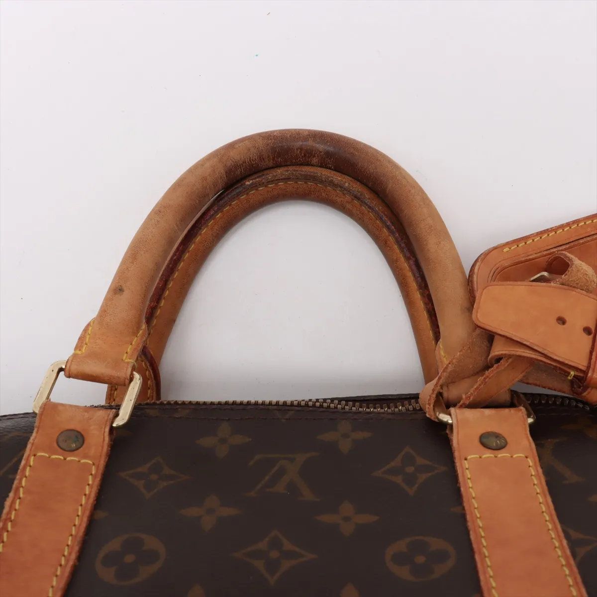 ルイヴィトン M41424 モノグラム キーポル55 レザー ボストンバッグ ルイ・ヴィトン(LOUIS VUITTON)ルイ・ヴィトン キーポル55