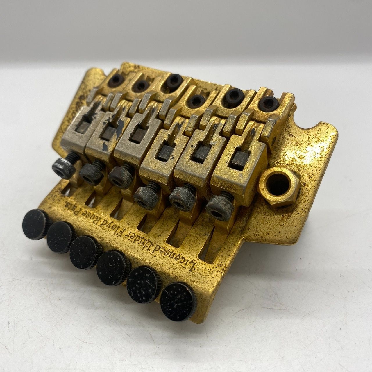 Grover Jackson エレキギター用 ブリッジ ゴールド Licensed Under Floyd Rose Patents グローバージャクソン 10 5 mm