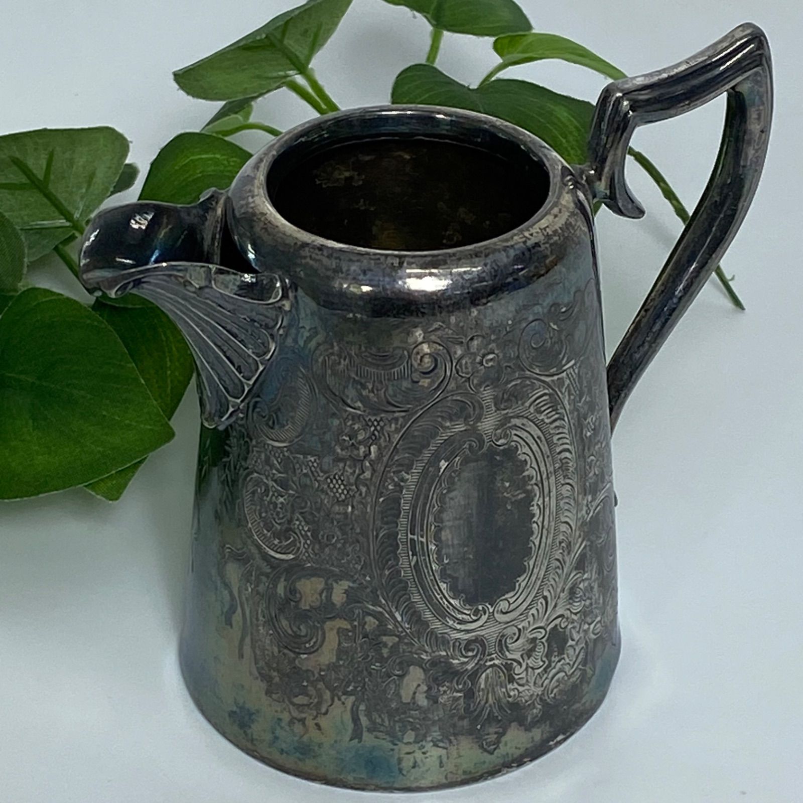 J.H.POTTER Sheffield シルバープレート ピッチャー ジャグ 英国製 アンティーク 銀メッキ