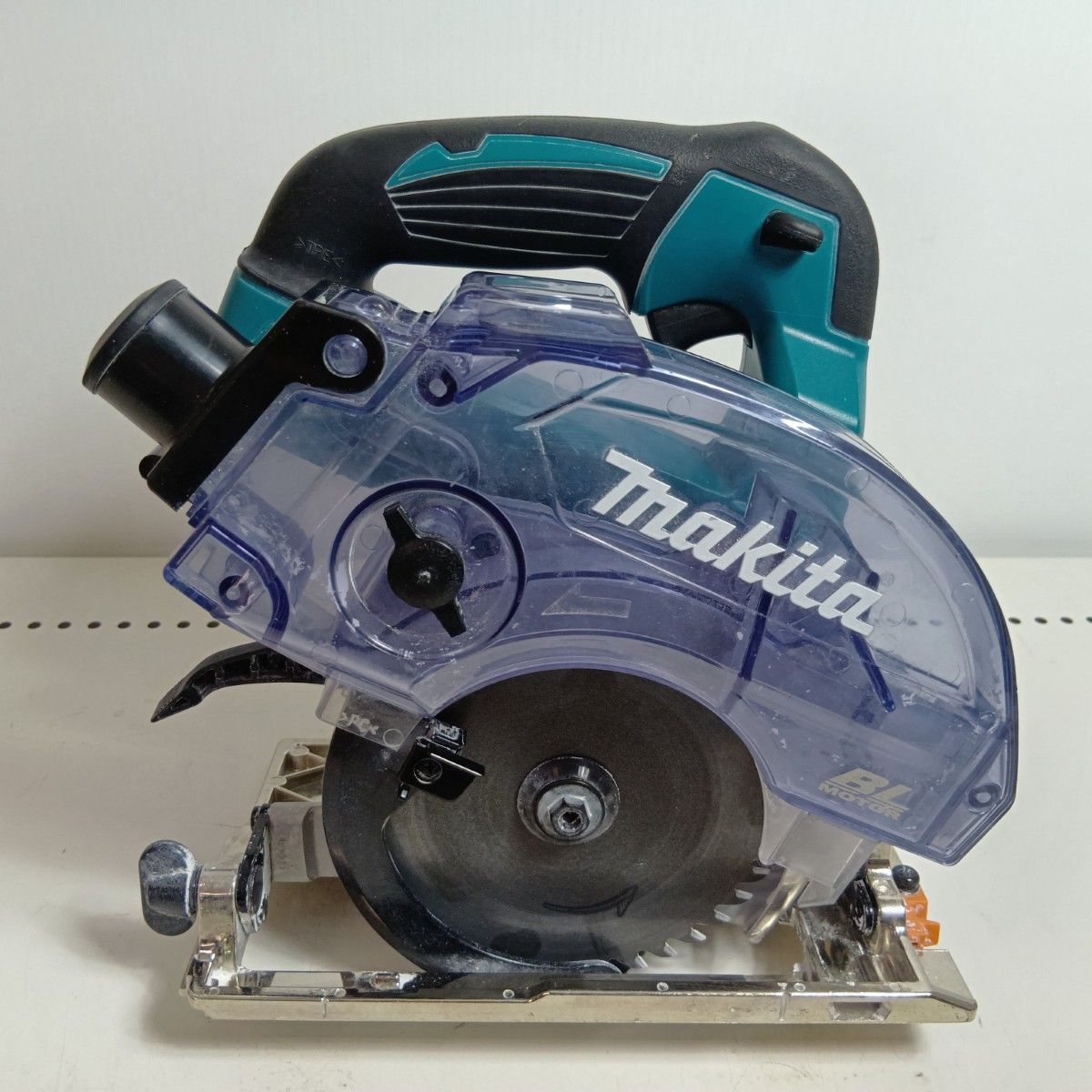 MAKITA マキタ 集じん丸のこ KS 513 D ブルー 程度B ワイヤレスユニット付き 受電式 125 mm 18 v 41912 使用感有