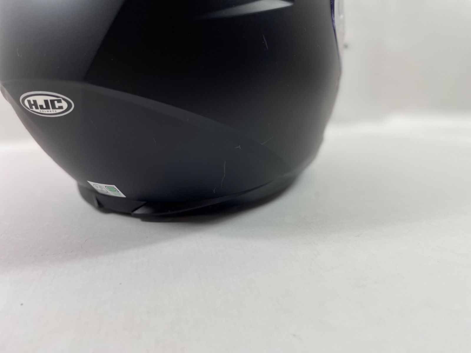 HJC C10 Black - Helmet Matt Motorcycle Semi Plain Elie Flat – フル 