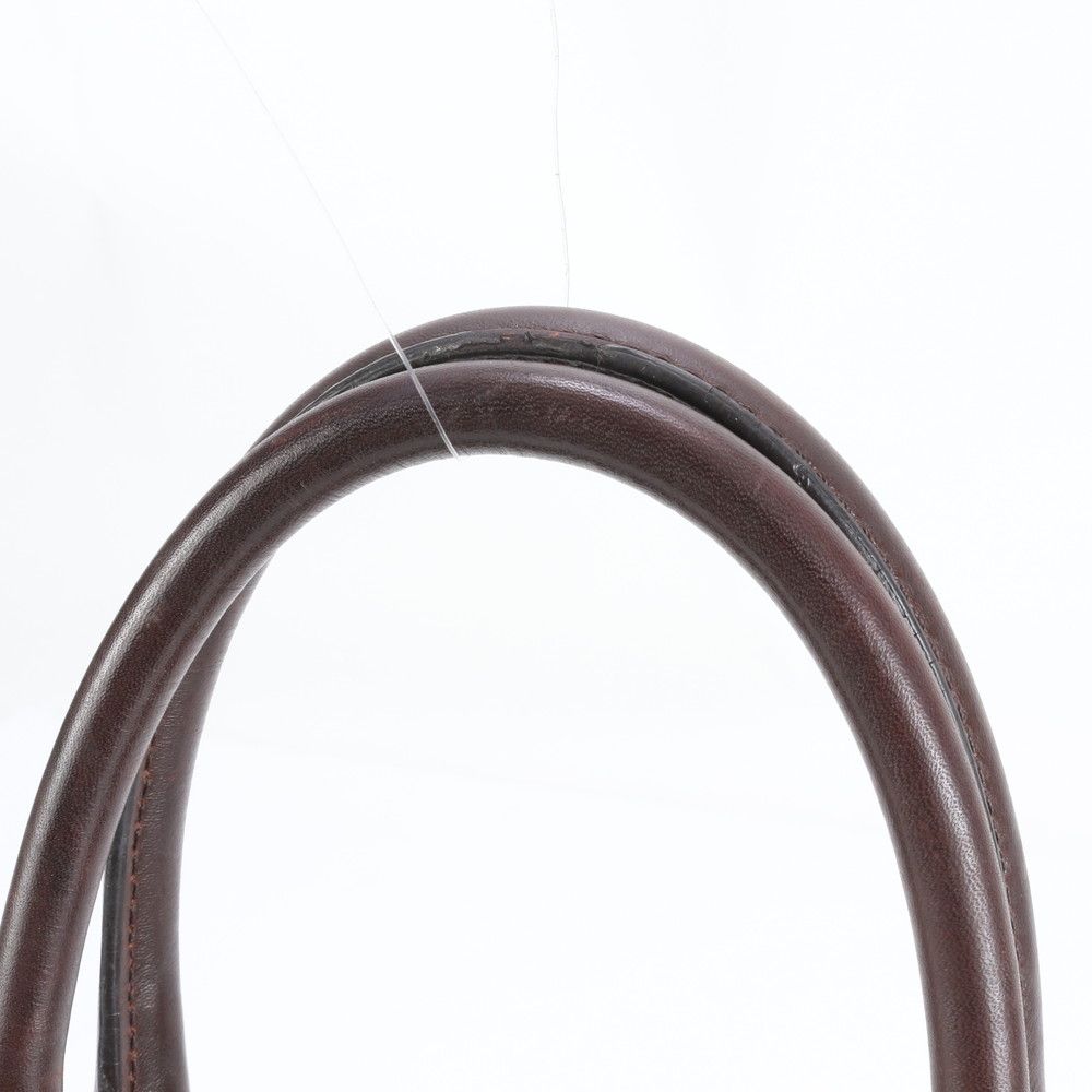 極美品 バーバリー ノバ チェック レザー トート バッグ ショルダー