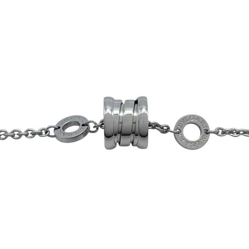 ブルガリ BVLGARI ビーゼロワンエレメントブレス ホワイトゴールド Au 750 ジュエリー