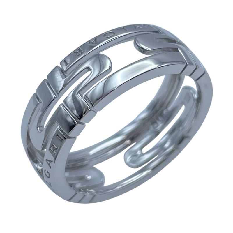 ブルガリ BVLGARI オープンパレンテシリング ホワイトゴールド 750 ジュエリー