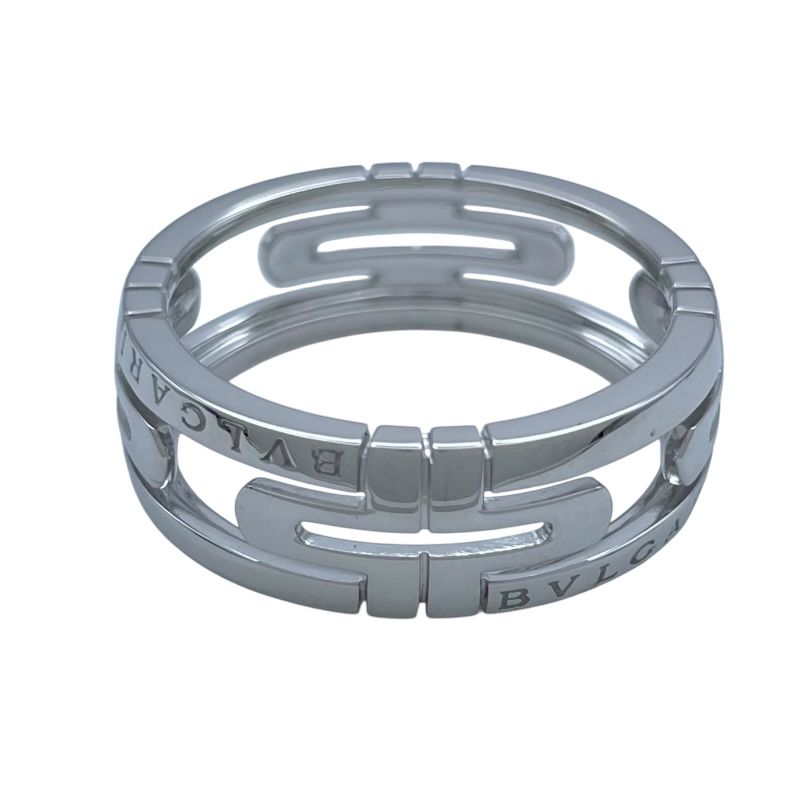 ブルガリ BVLGARI オープンパレンテシリング ホワイトゴールド 750 ジュエリー