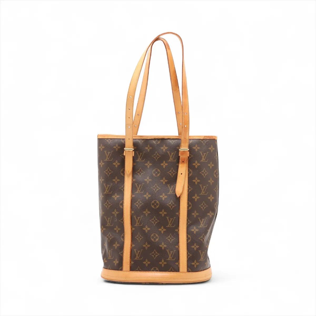 Louis Vuitton トートバッグ モノグラム　GMバケット ルイヴィトン モノグラム バケット GM M42236 レザー トート