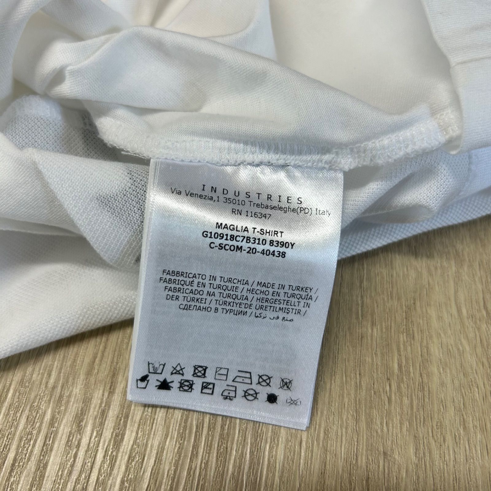 MONCLER モンクレール 半袖Tシャツ ラバーワッペン 白 XL 美品 極美品】MONCLER モンクレールラバーワッペン半袖Tシャツ白M - メルカリ