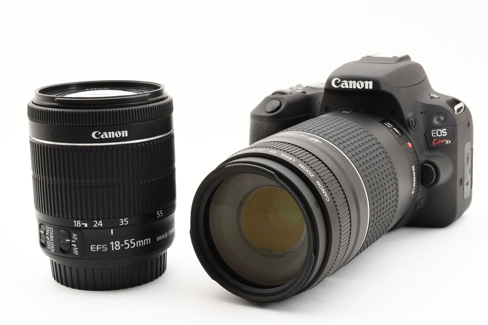 ❁ 級❁とても なカメラ❁Canon EOS Kiss X9 超望遠ダブルレンズセット 静音レンズで動画にも セット